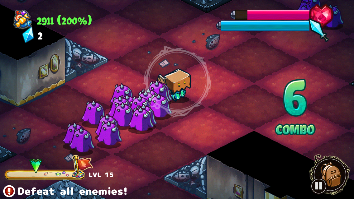 androidアプリ Slashy Hero攻略スクリーンショット4