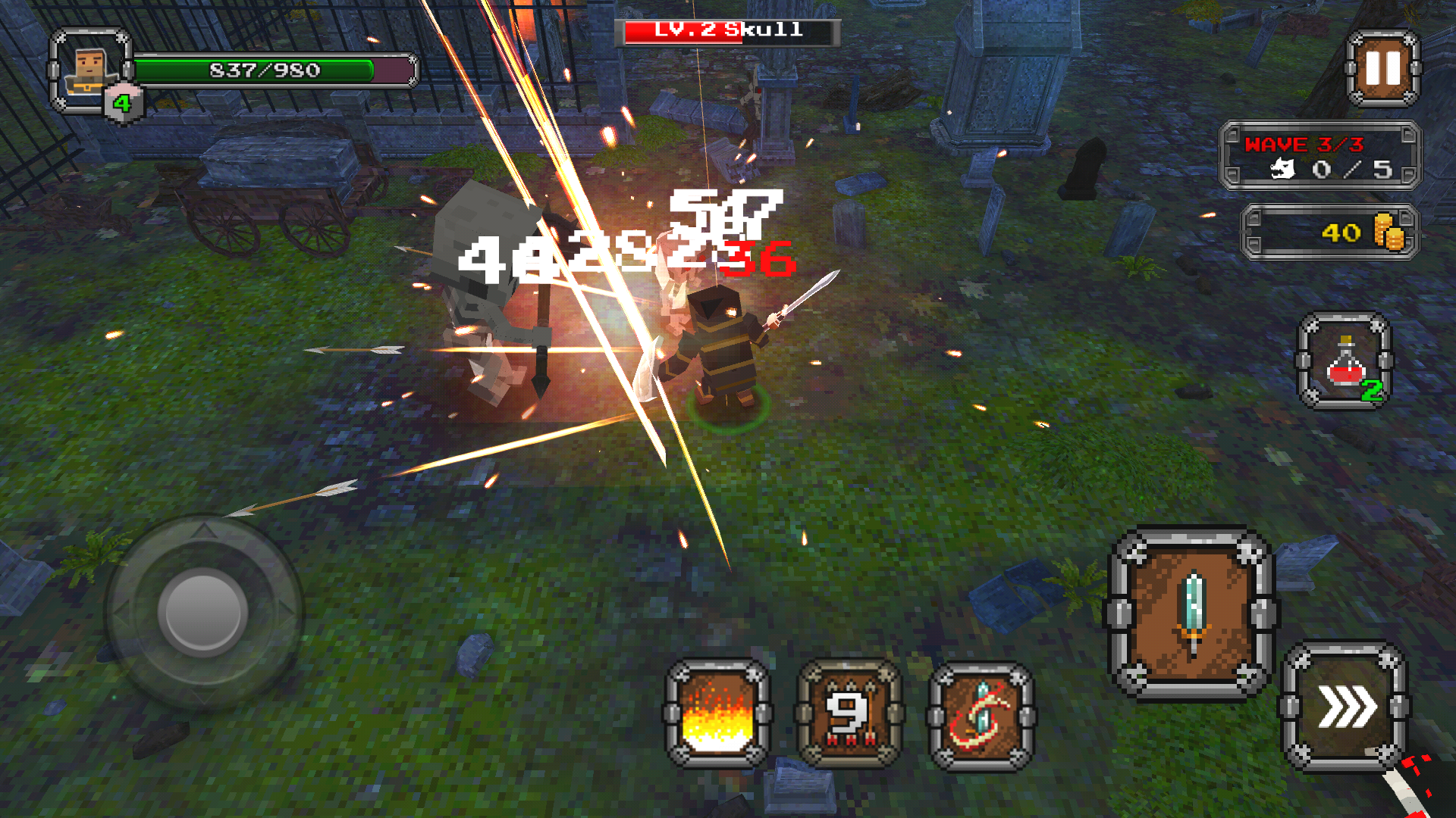 PIXEL F BLADE(ピクセルブレード) androidアプリスクリーンショット2
