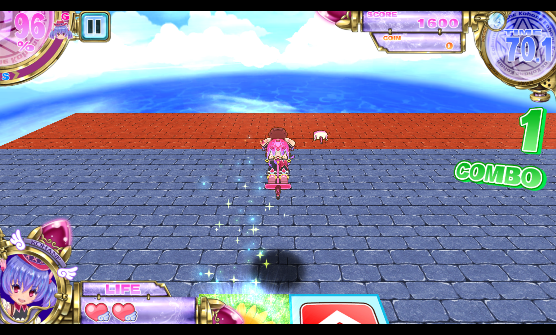 androidアプリ ホッピングガールこはねちゃん～魔宝石の秘密～攻略スクリーンショット6