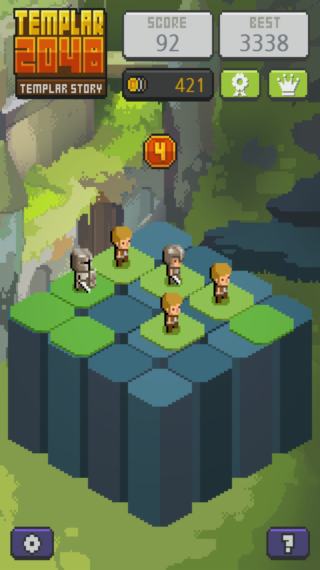 androidアプリ Templar 2048攻略スクリーンショット3