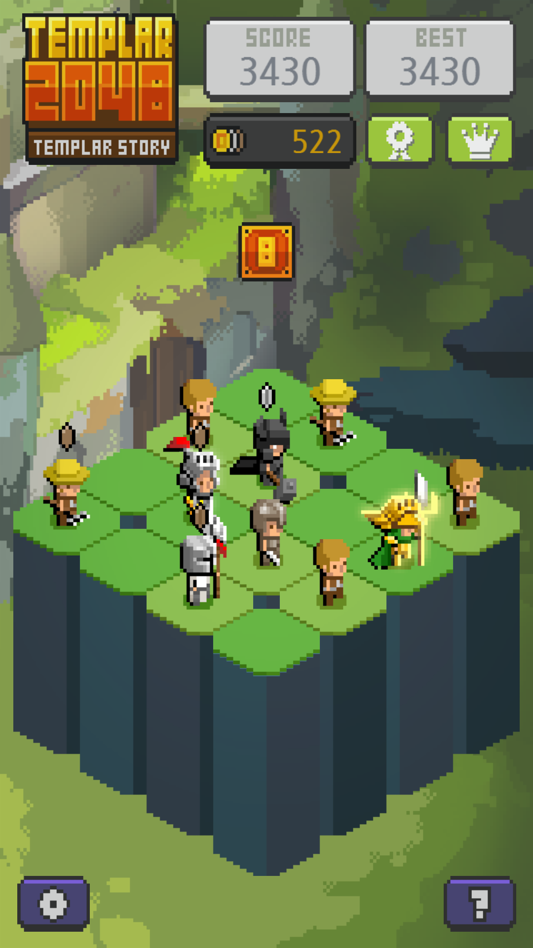 androidアプリ Templar 2048攻略スクリーンショット5