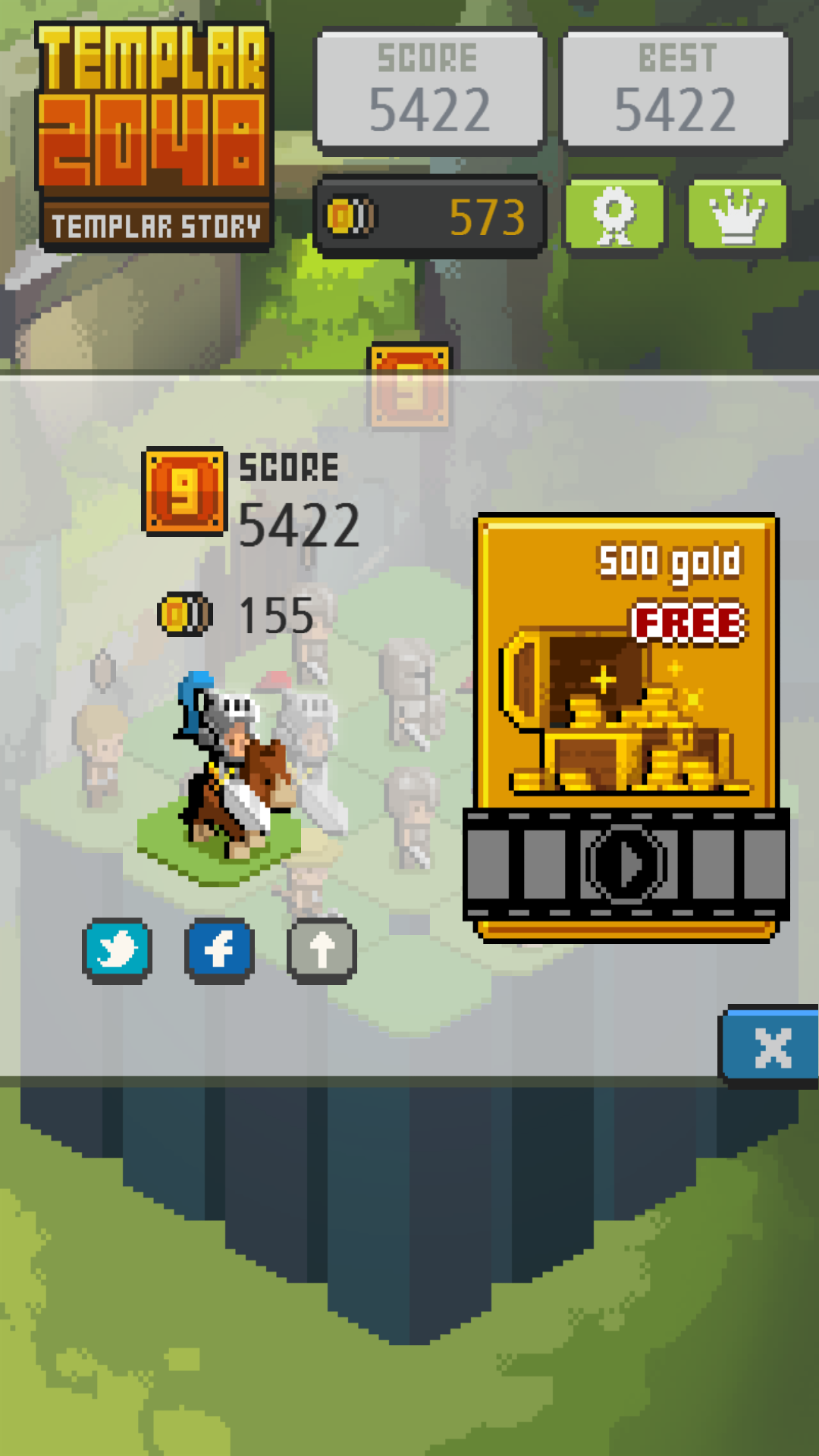 androidアプリ Templar 2048攻略スクリーンショット6