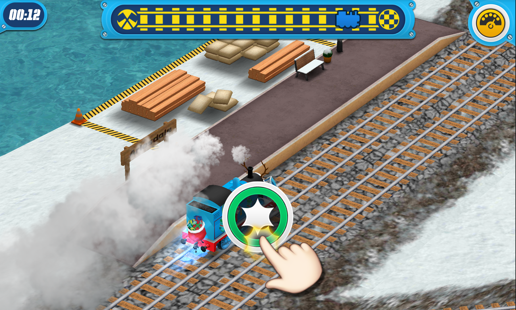 きかんしゃトーマス ： レース・オン！ androidアプリスクリーンショット3