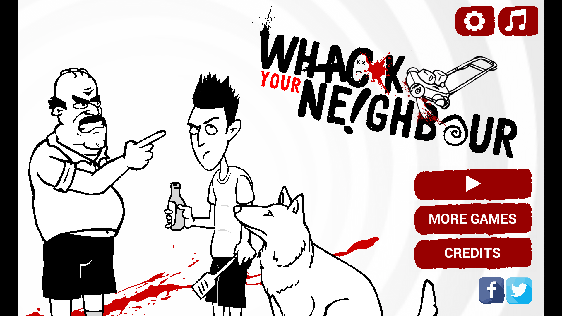 androidアプリ Whack Your Neighbour【R-18】攻略スクリーンショット1