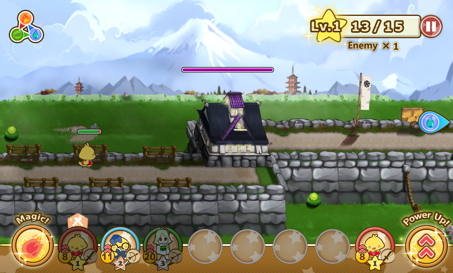 androidアプリ バトルド魔王 ～勇者とハチャメチャ大合戦～攻略スクリーンショット1