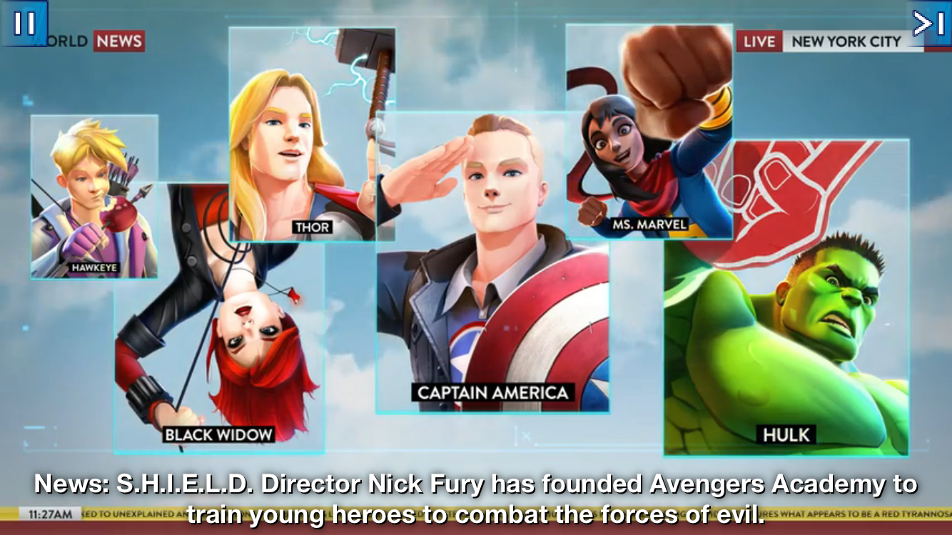 androidアプリ MARVEL Avengers Academy TM攻略スクリーンショット2