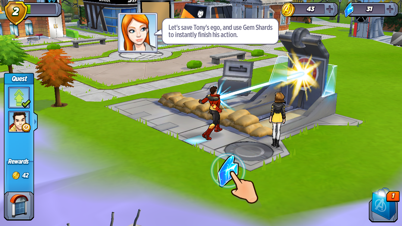 MARVEL Avengers Academy TM androidアプリスクリーンショット1