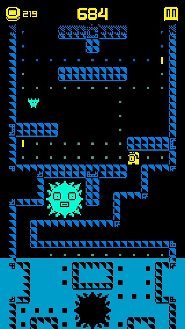 androidアプリ Tomb of the Mask攻略スクリーンショット1