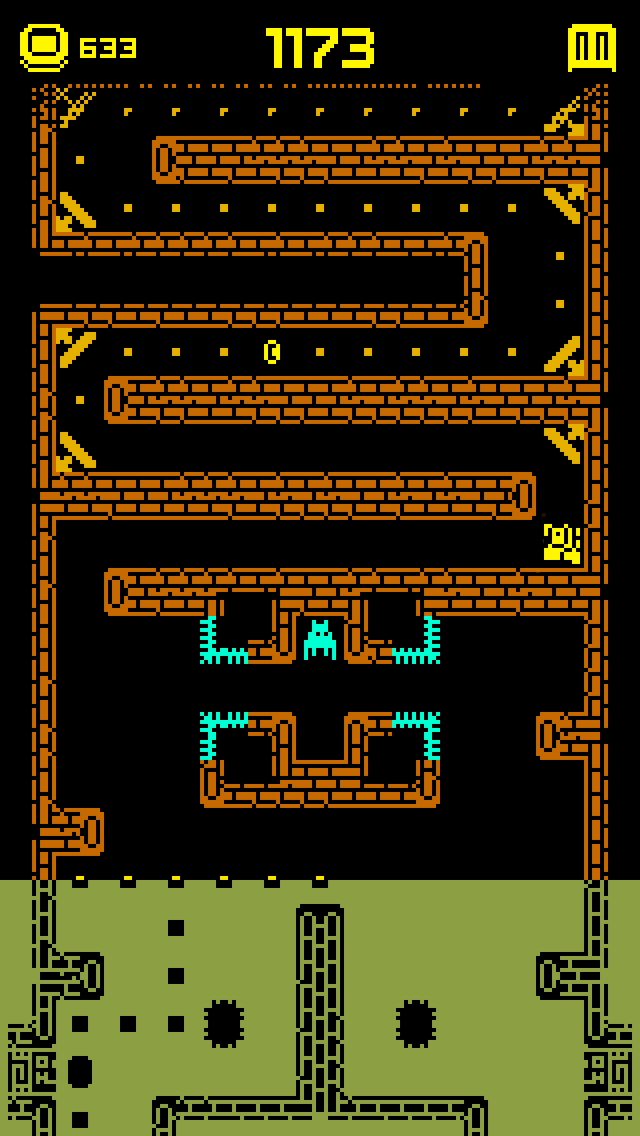 androidアプリ Tomb of the Mask攻略スクリーンショット2