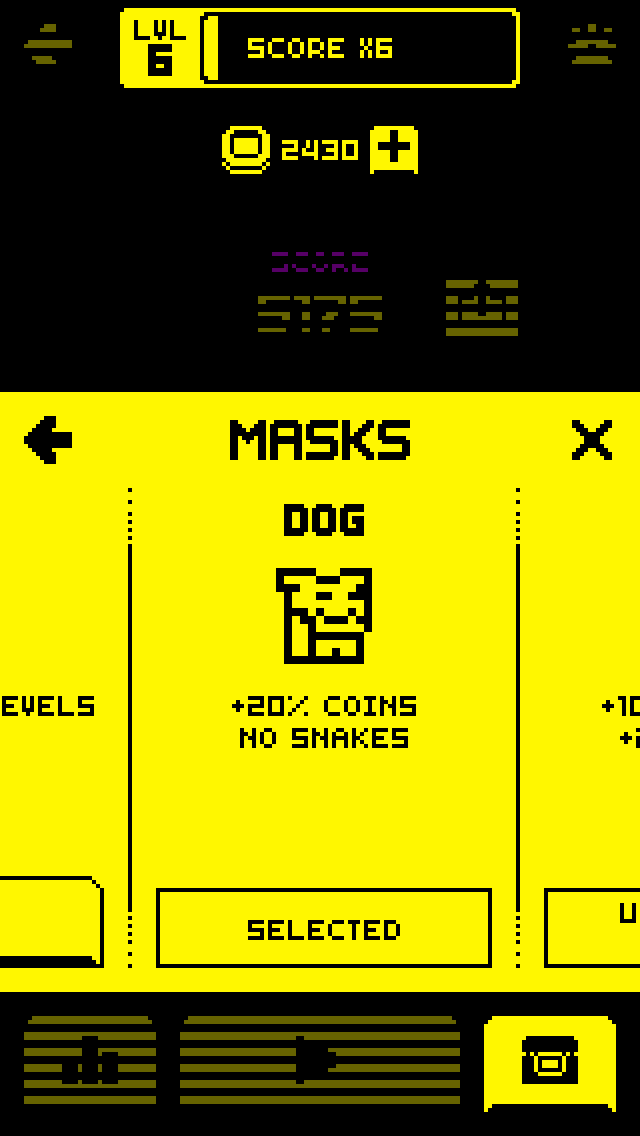 androidアプリ Tomb of the Mask攻略スクリーンショット5