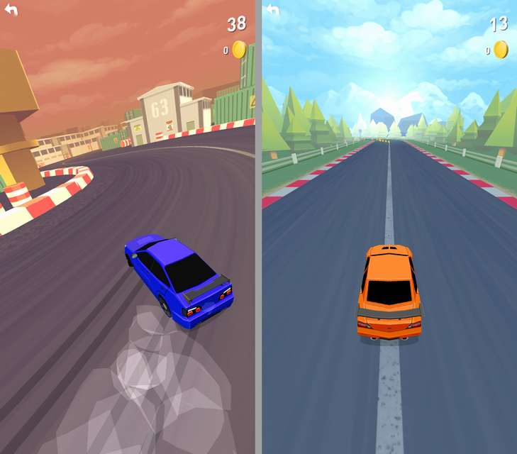 Thumb Drift androidアプリスクリーンショット1