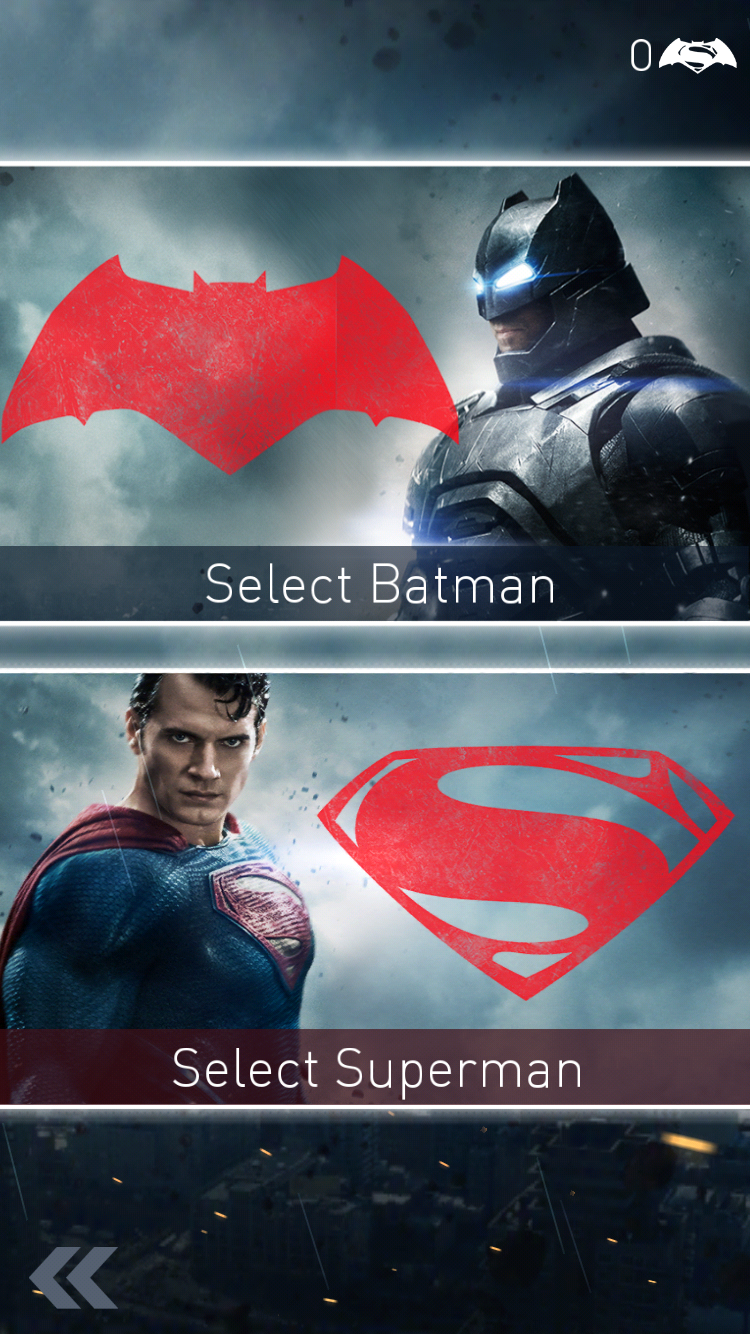 androidアプリ バットマン vs スーパーマン：世紀の対決攻略スクリーンショット1