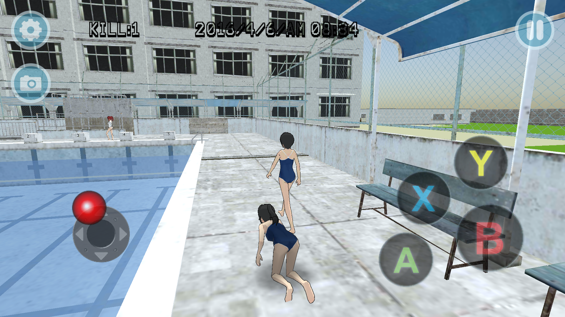 androidアプリ High School Simulator GirlA BT攻略スクリーンショット4