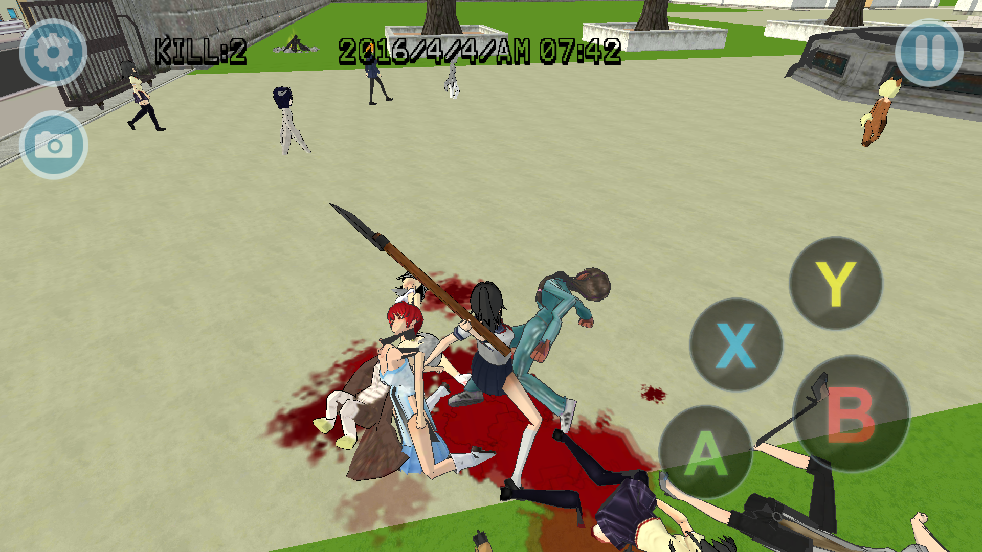 androidアプリ High School Simulator GirlA BT攻略スクリーンショット5