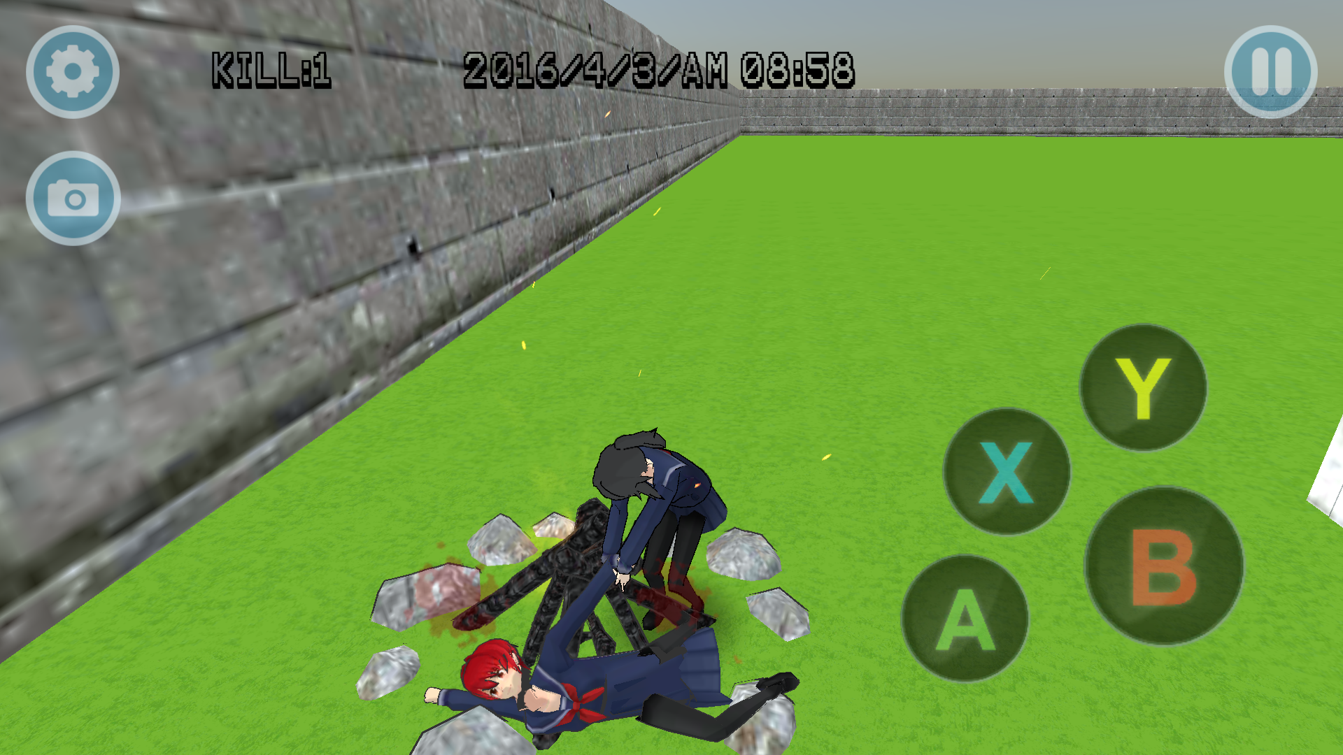 androidアプリ High School Simulator GirlA BT攻略スクリーンショット6