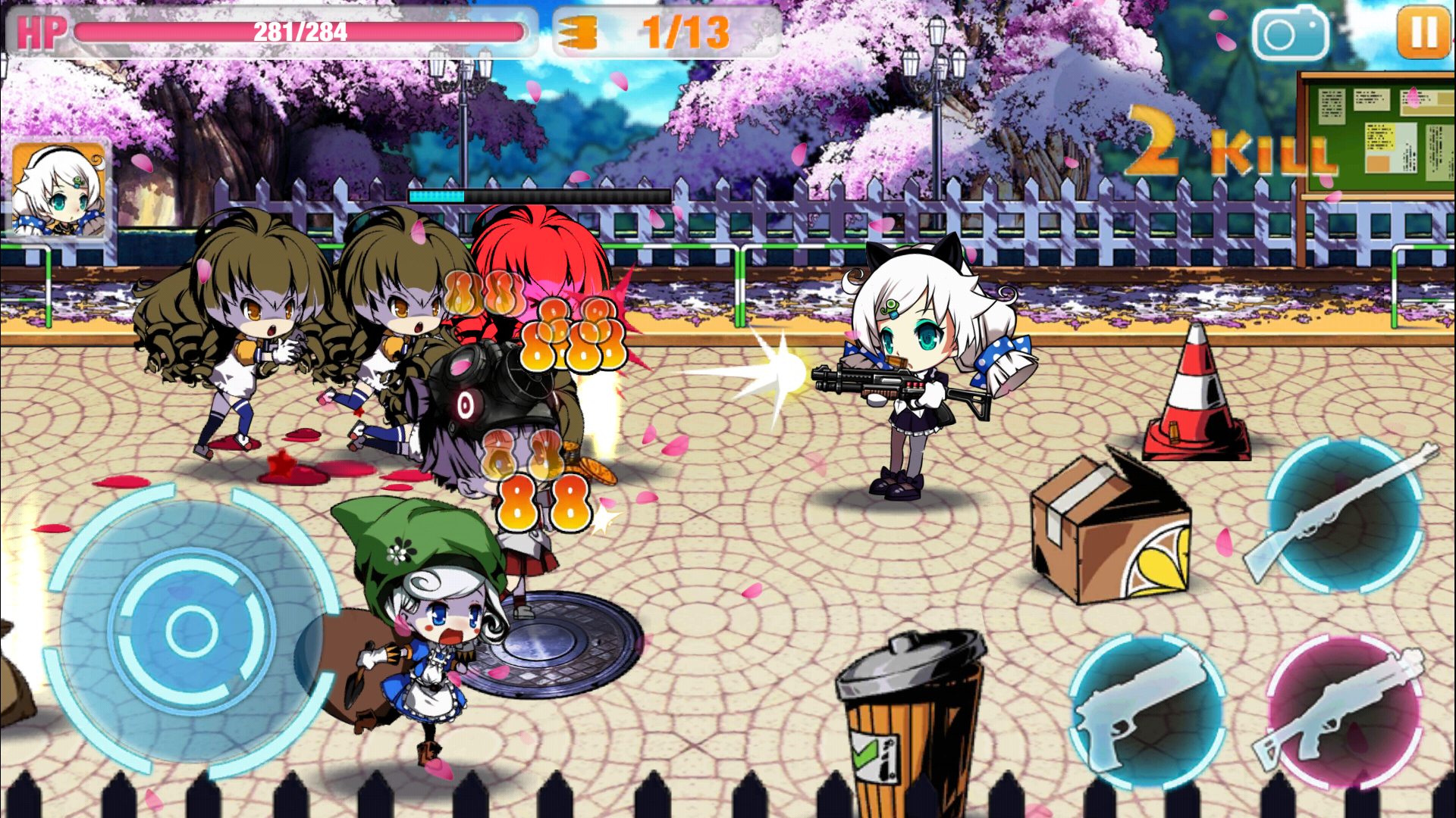 androidアプリ 崩壊学園攻略スクリーンショット2