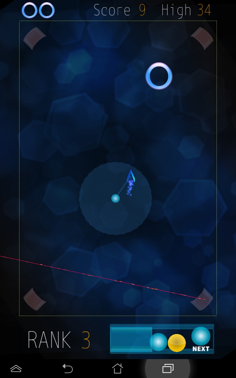 GravityHoles androidアプリスクリーンショット1