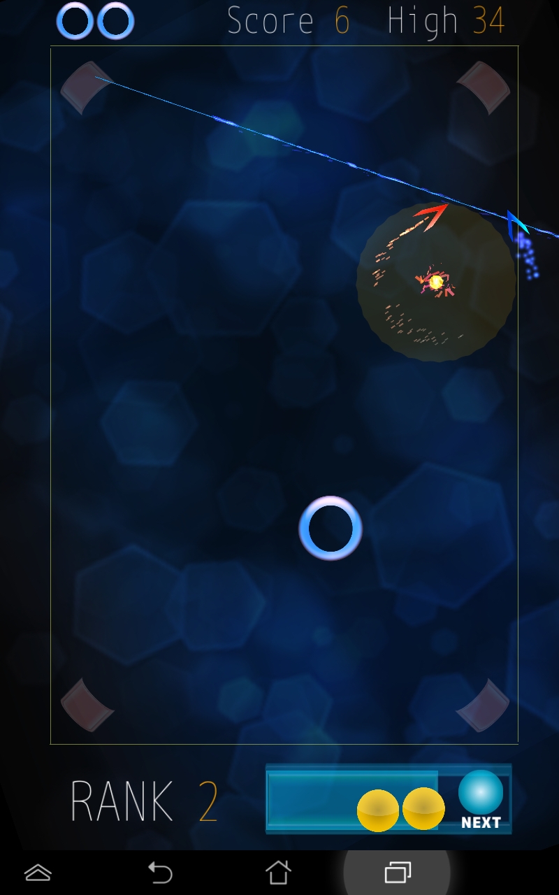 GravityHoles androidアプリスクリーンショット2