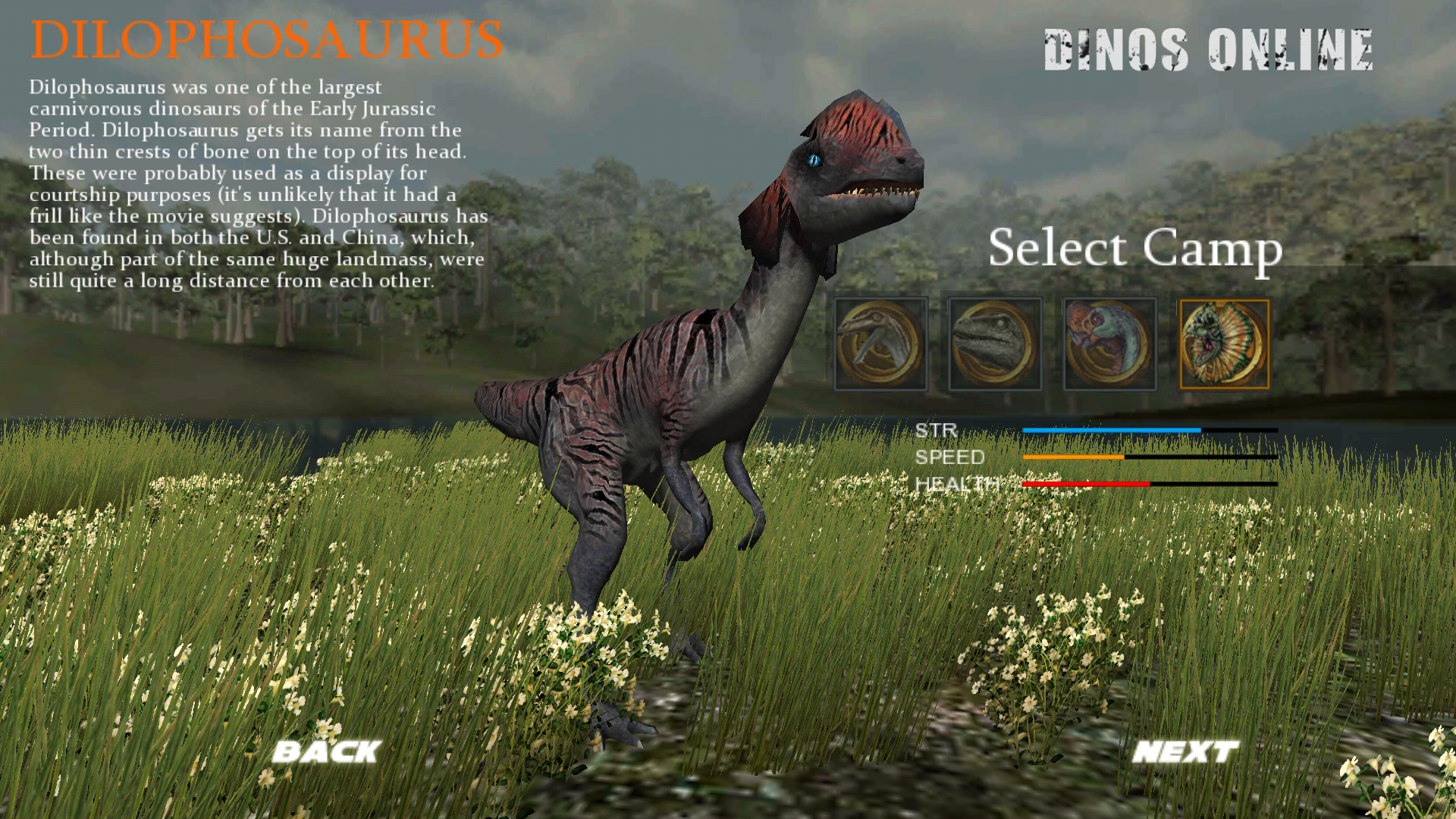 androidアプリ Dinos Online攻略スクリーンショット1