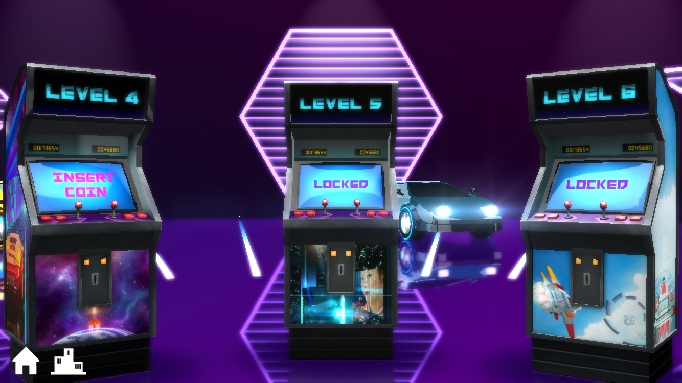 androidアプリ Neon Drive攻略スクリーンショット2