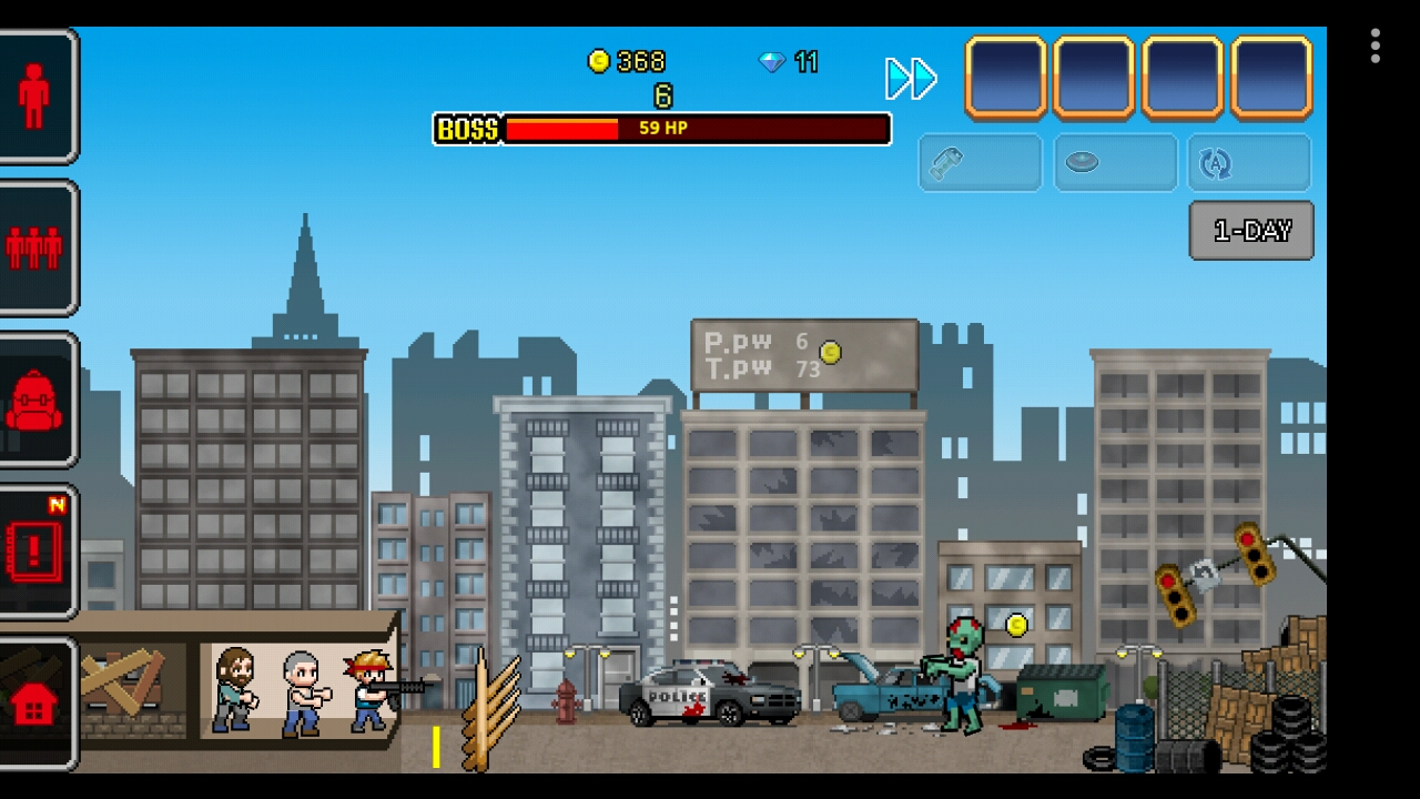 androidアプリ 100 DAYS - Zombie Survival攻略スクリーンショット2