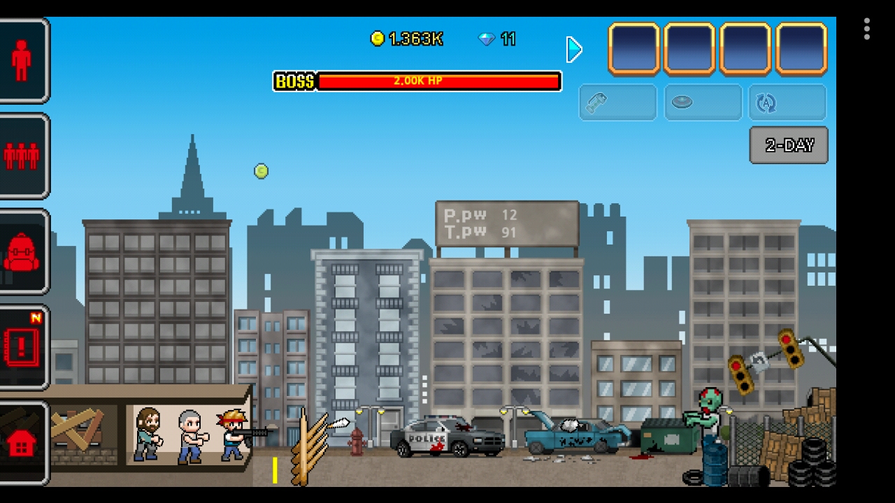100 DAYS - Zombie Survival androidアプリスクリーンショット1