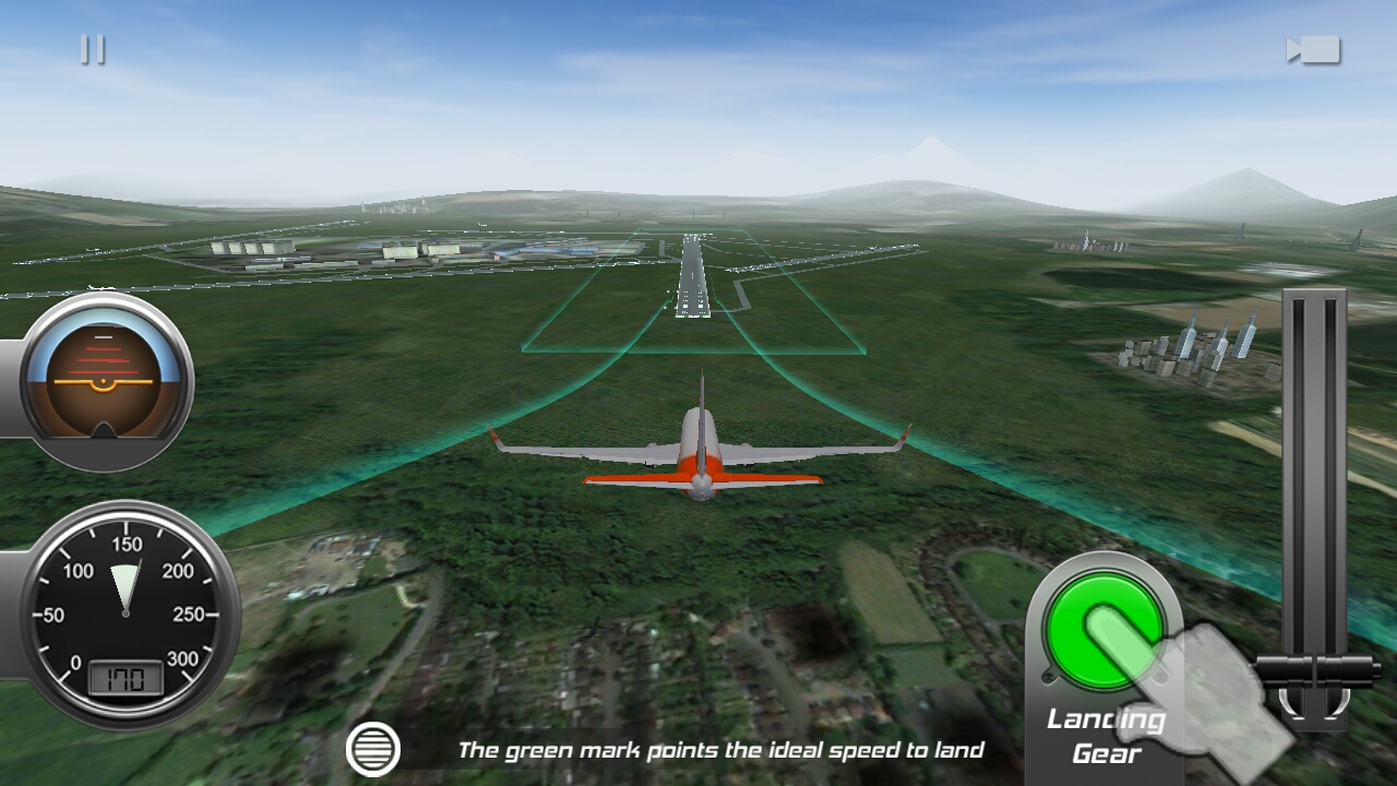 androidアプリ Flight Alert Simulator 3D Free攻略スクリーンショット3