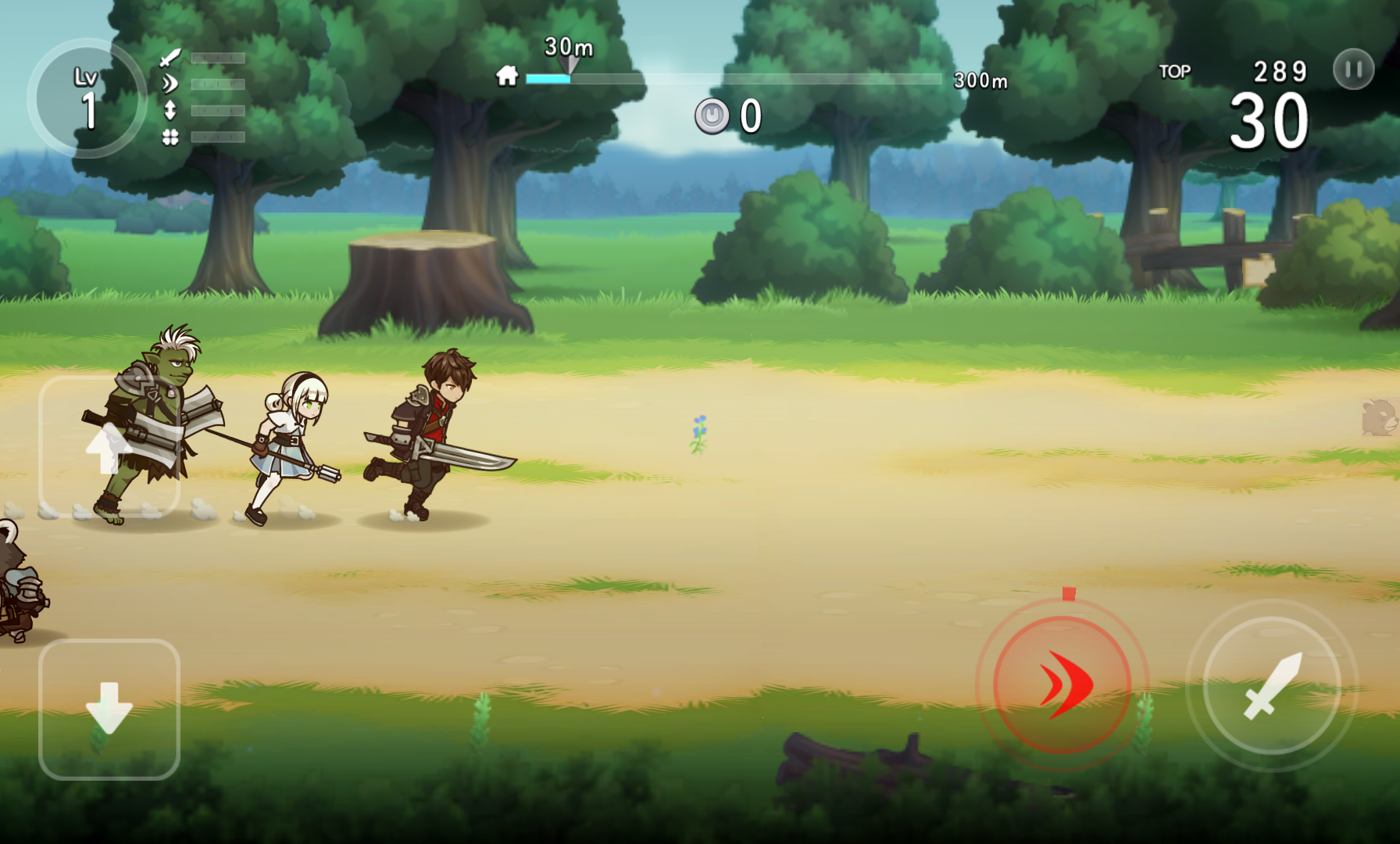 androidアプリ FANTASYxRUNNERS R攻略スクリーンショット2