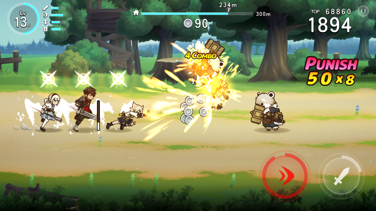 FANTASYxRUNNERS R androidアプリスクリーンショット1