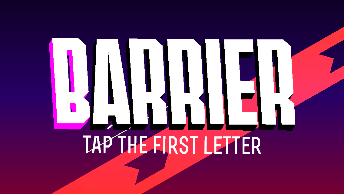 androidアプリ BARRIER X攻略スクリーンショット1