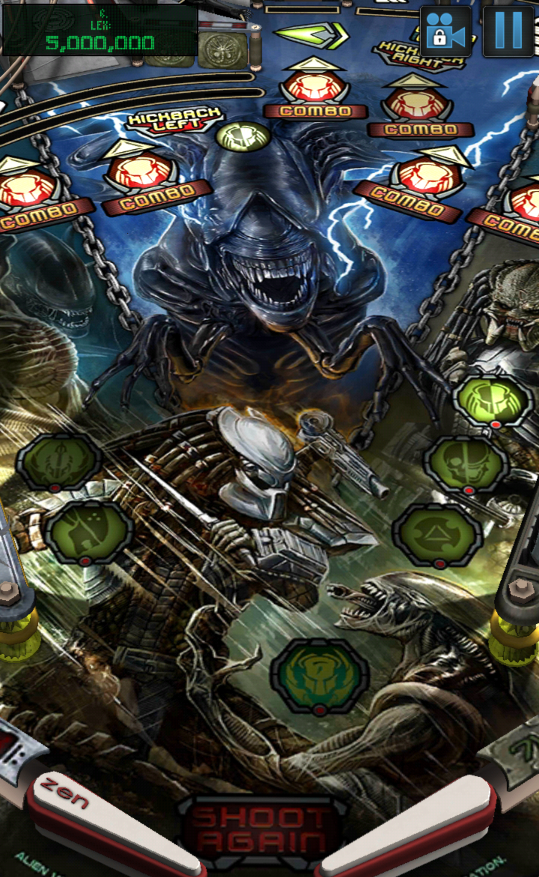 androidアプリ Aliens vs. Pinball攻略スクリーンショット3