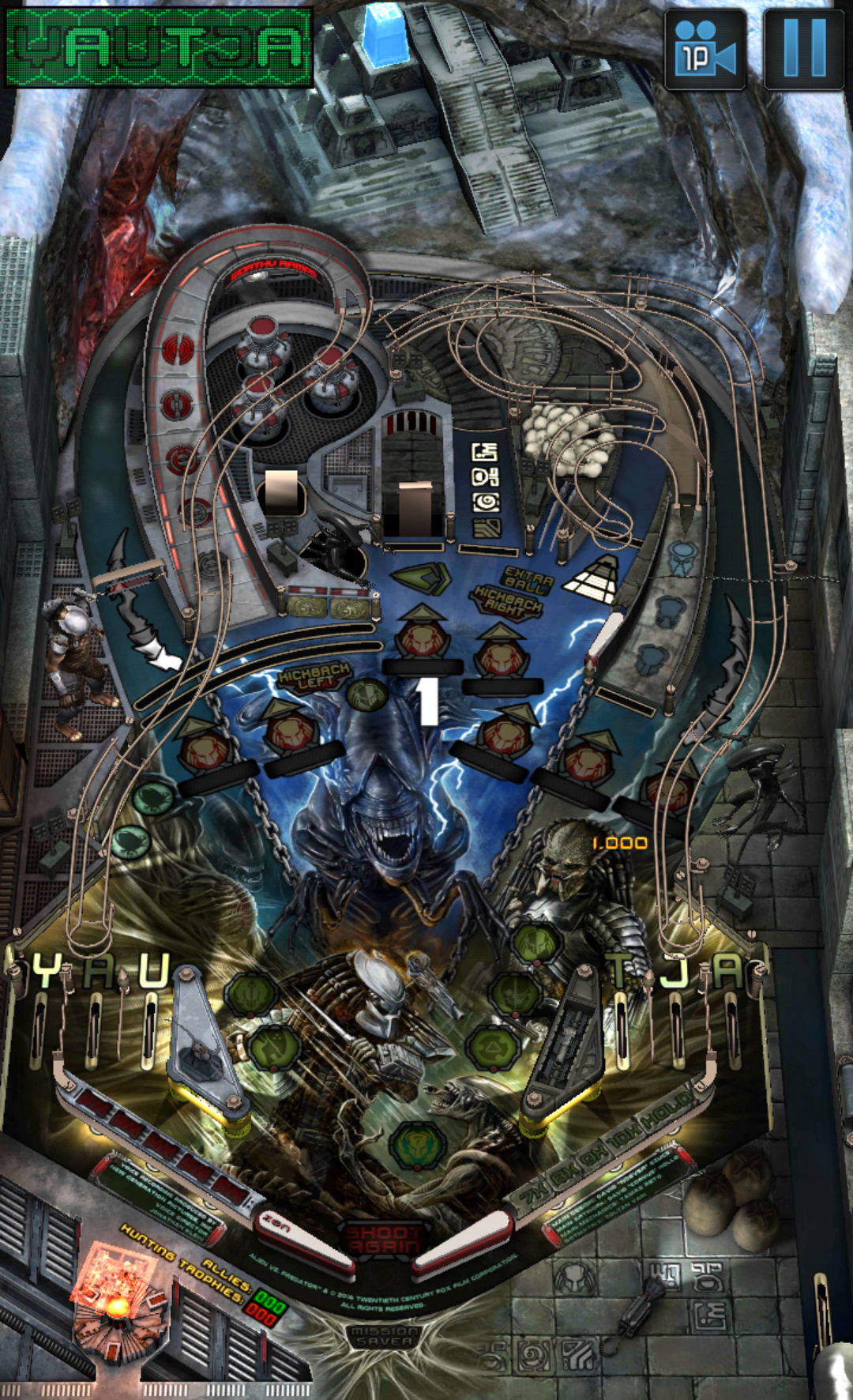 androidアプリ Aliens vs. Pinball攻略スクリーンショット5