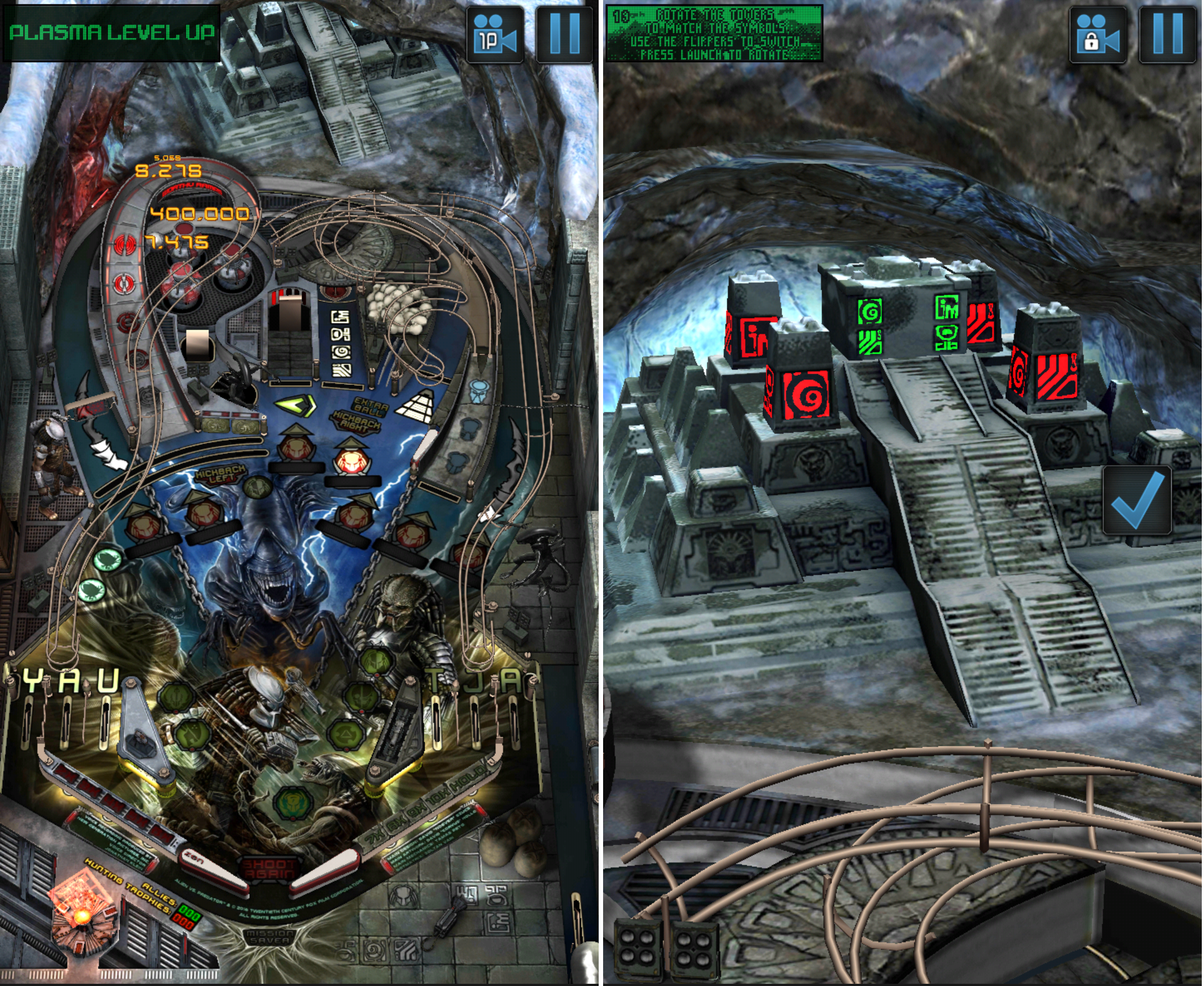 Aliens vs. Pinball androidアプリスクリーンショット1