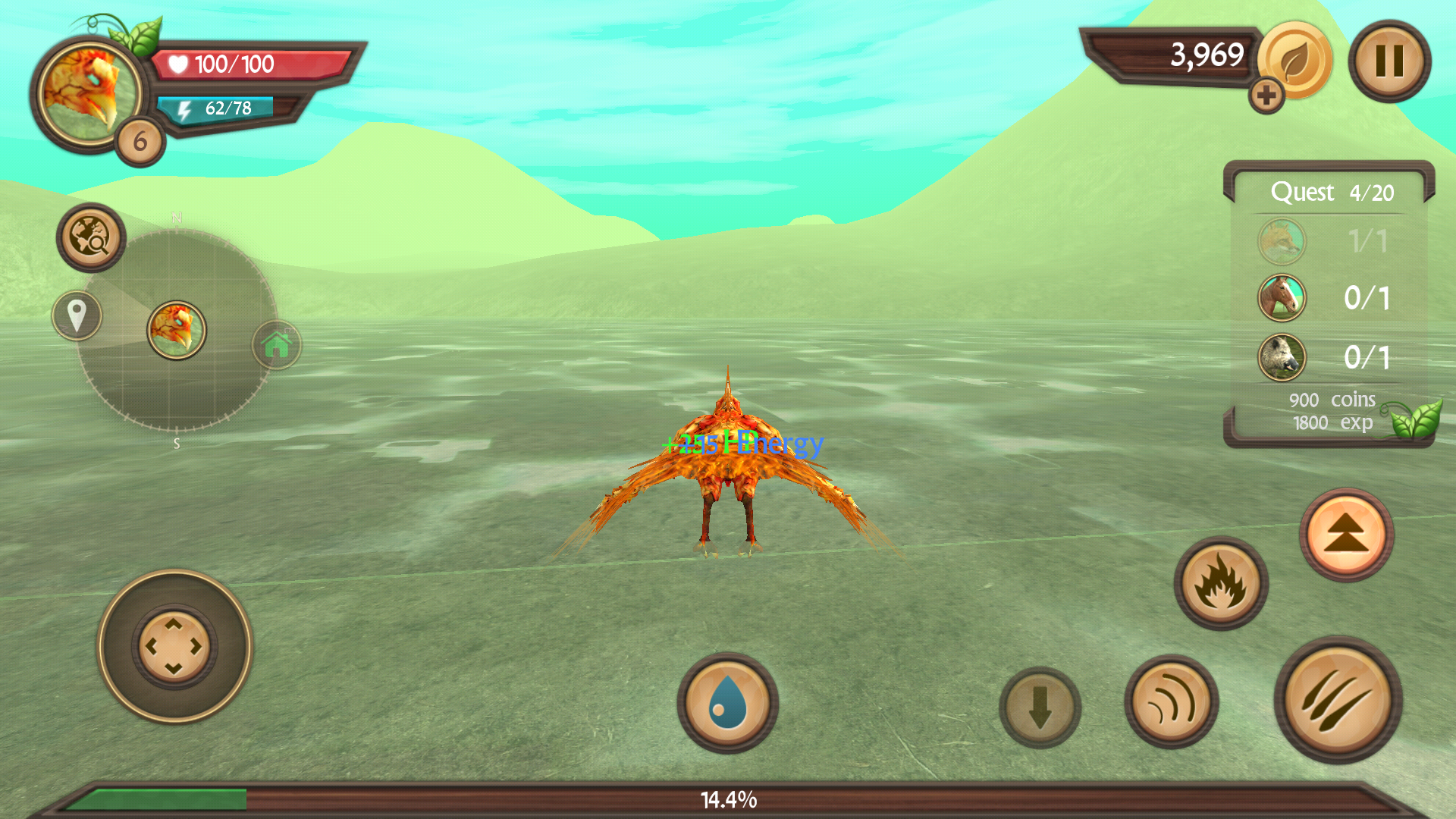 androidアプリ Phoenix Sim 3D（フェニックス シミュレータ）攻略スクリーンショット4