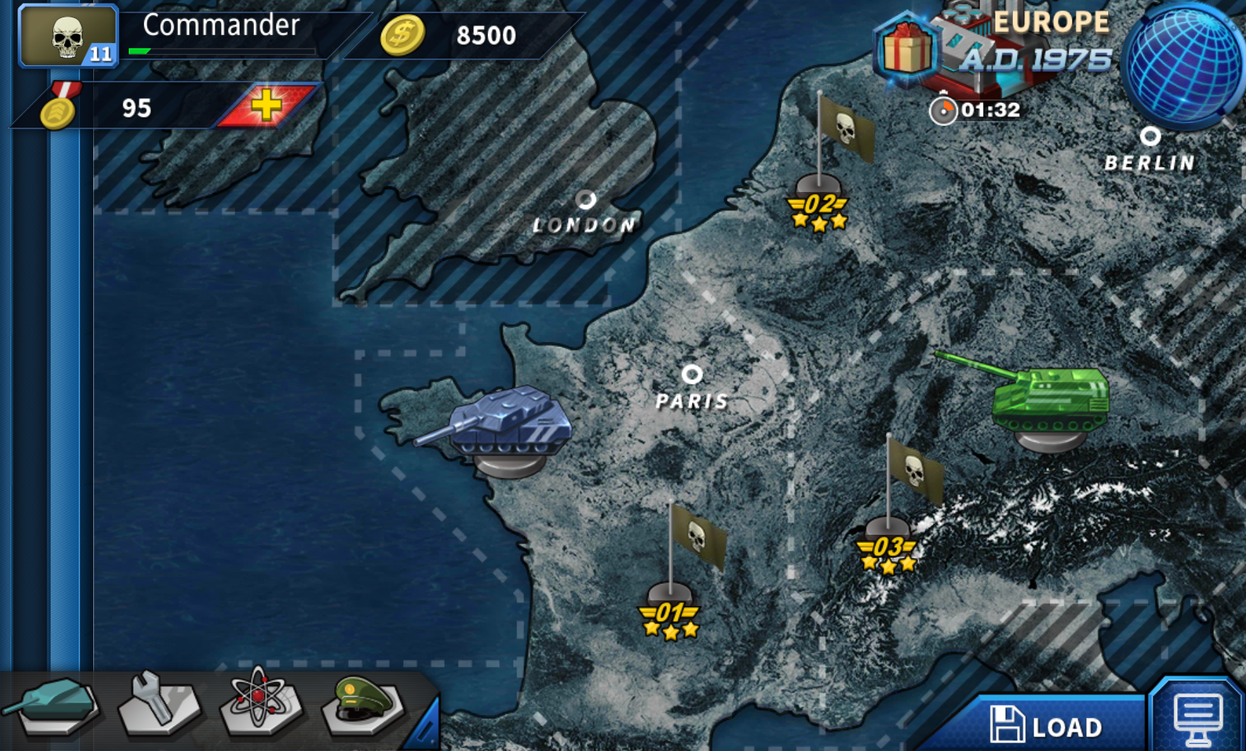 androidアプリ 将軍の栄光2: ACE攻略スクリーンショット1