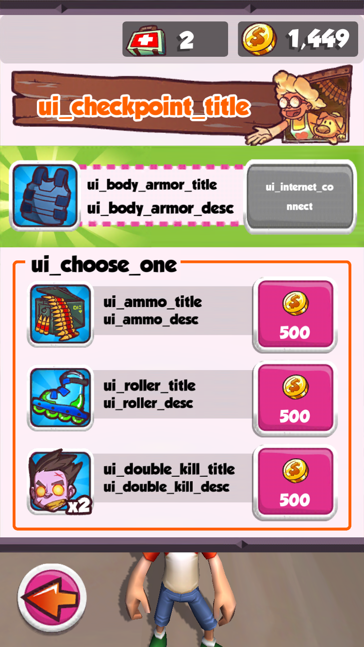 androidアプリ Undead City Run攻略スクリーンショット4
