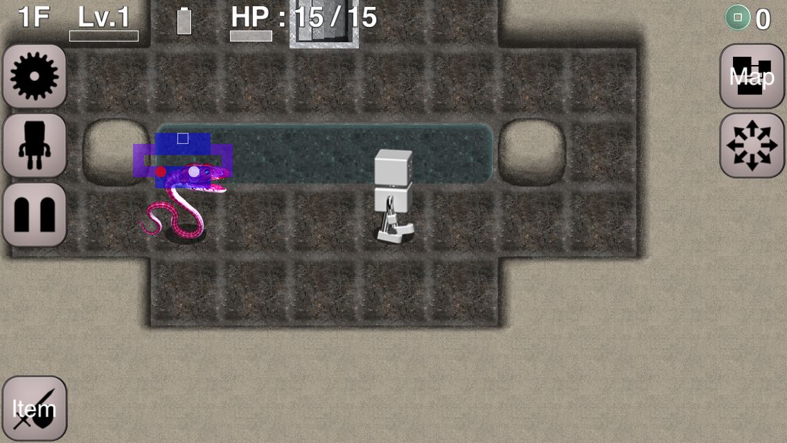 androidアプリ ロボローグ（Roborogue）攻略スクリーンショット2