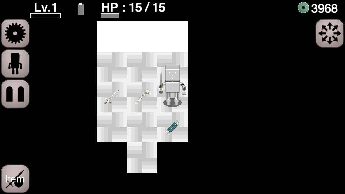 androidアプリ ロボローグ（Roborogue）攻略スクリーンショット5