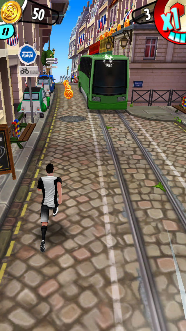 androidアプリ Cristiano Ronaldo: Kick'n'Run攻略スクリーンショット1