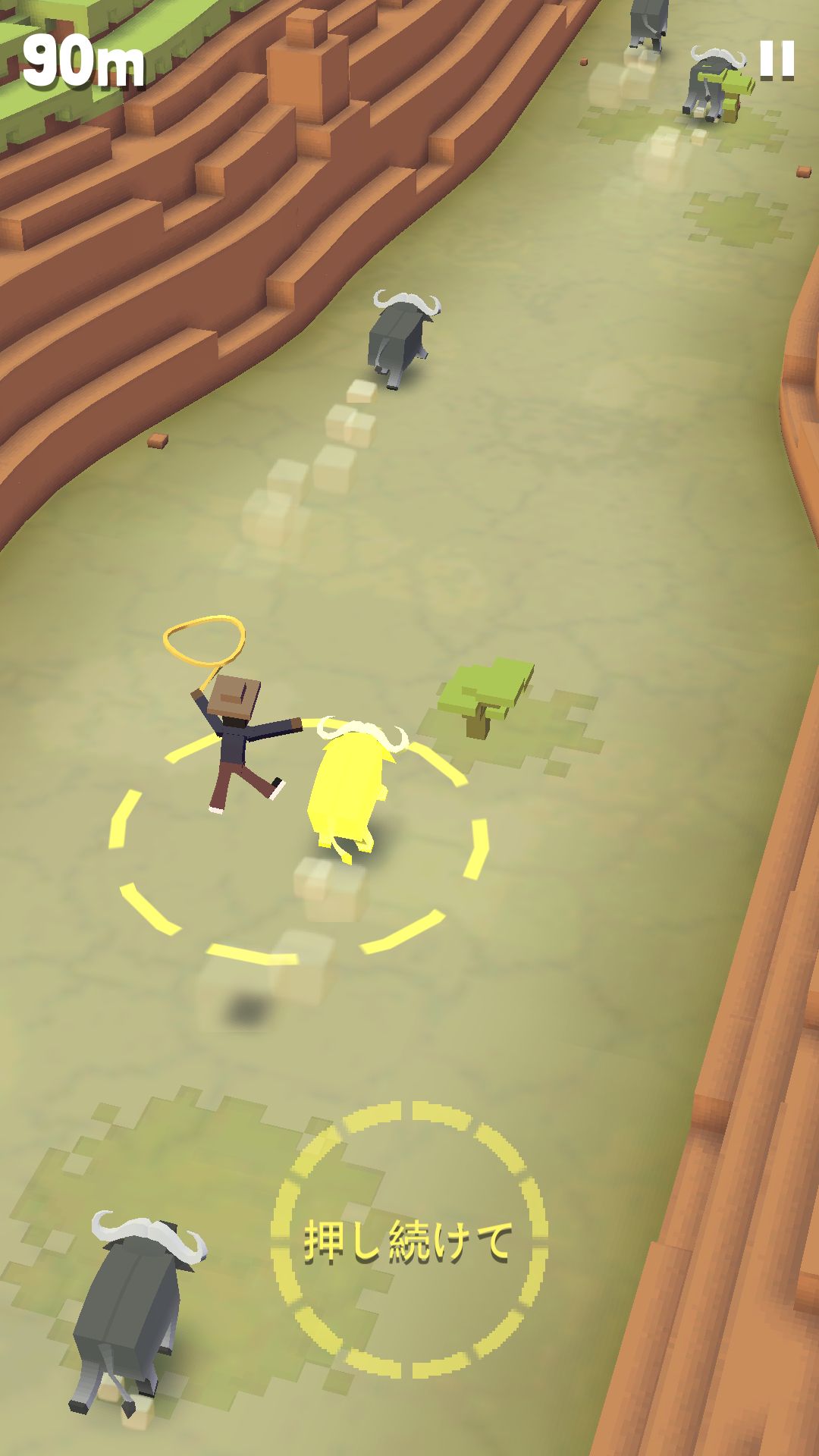 androidアプリ ロデオスタンピード（Rodeo Stampede: Sky Zoo Safari）攻略スクリーンショット2