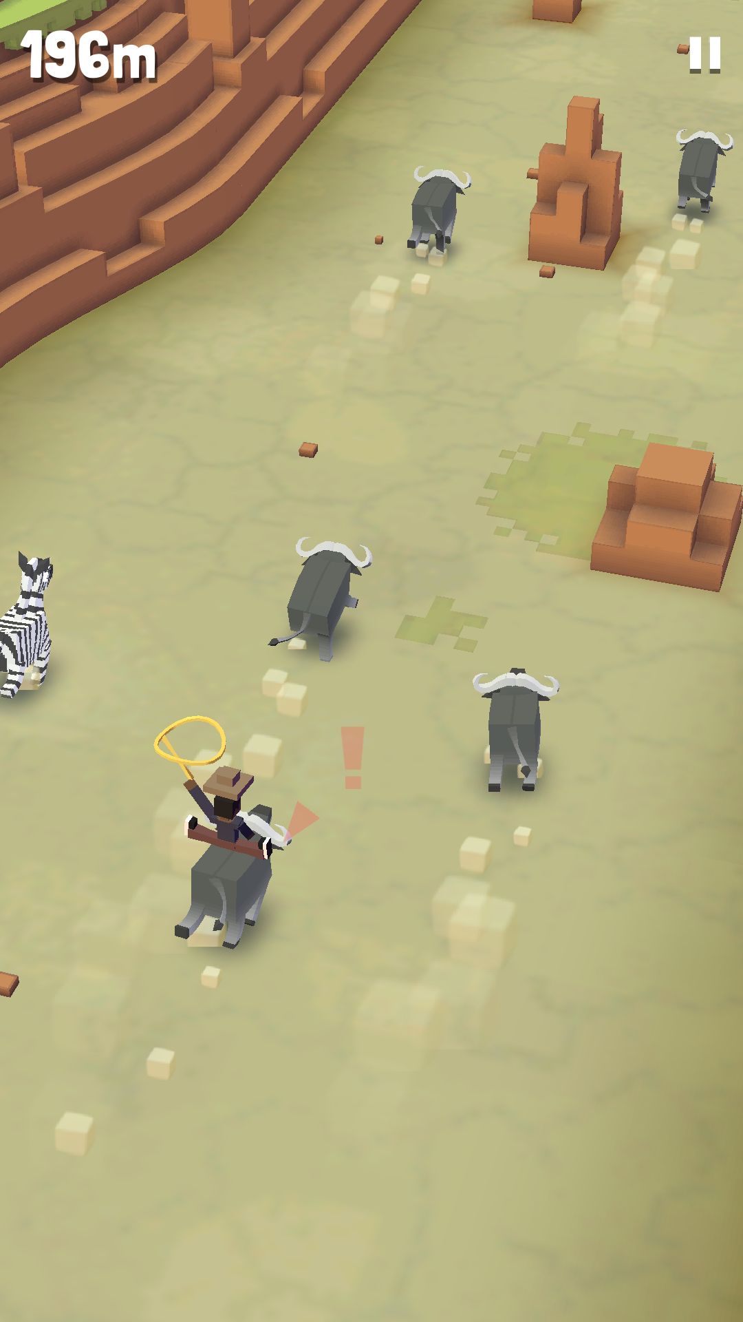 androidアプリ ロデオスタンピード（Rodeo Stampede: Sky Zoo Safari）攻略スクリーンショット3