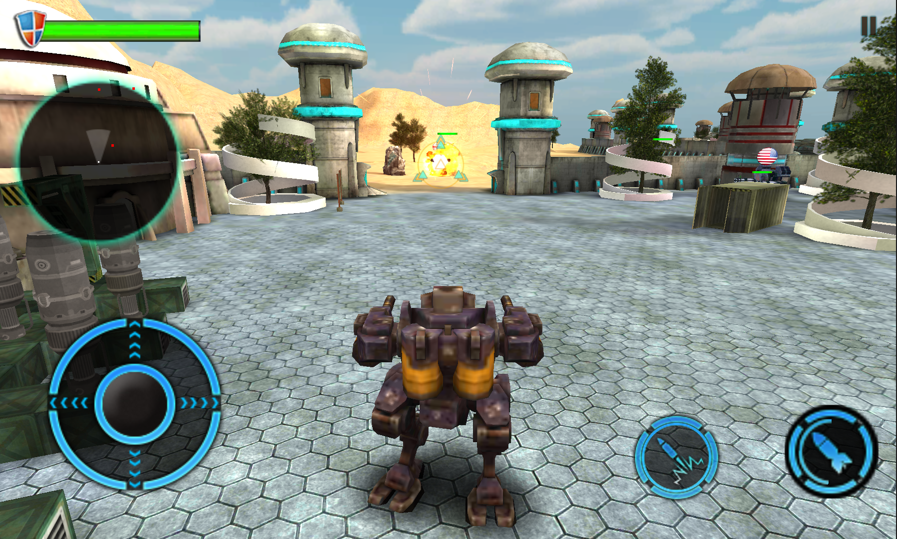 Mech Robot War 2050 androidアプリスクリーンショット2