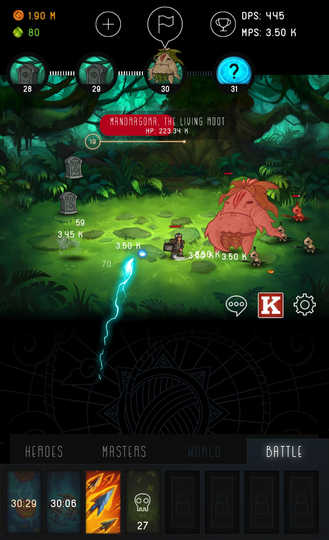 androidアプリ Tap Adventure: Time Travel攻略スクリーンショット3
