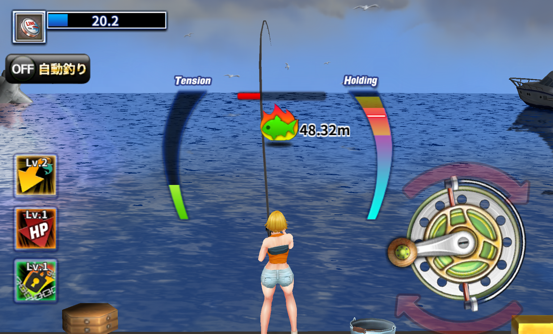 1,2,3 釣り : ワールドツアー androidアプリスクリーンショット1