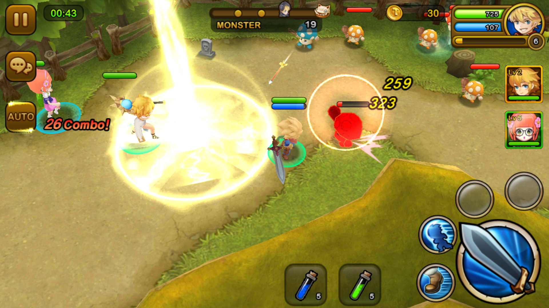 androidアプリ ガーディアンハンター（Guardian Hunter）攻略スクリーンショット4