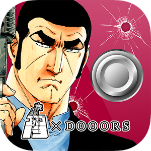 ゴルゴ13×DOOORSのアプリアイコン