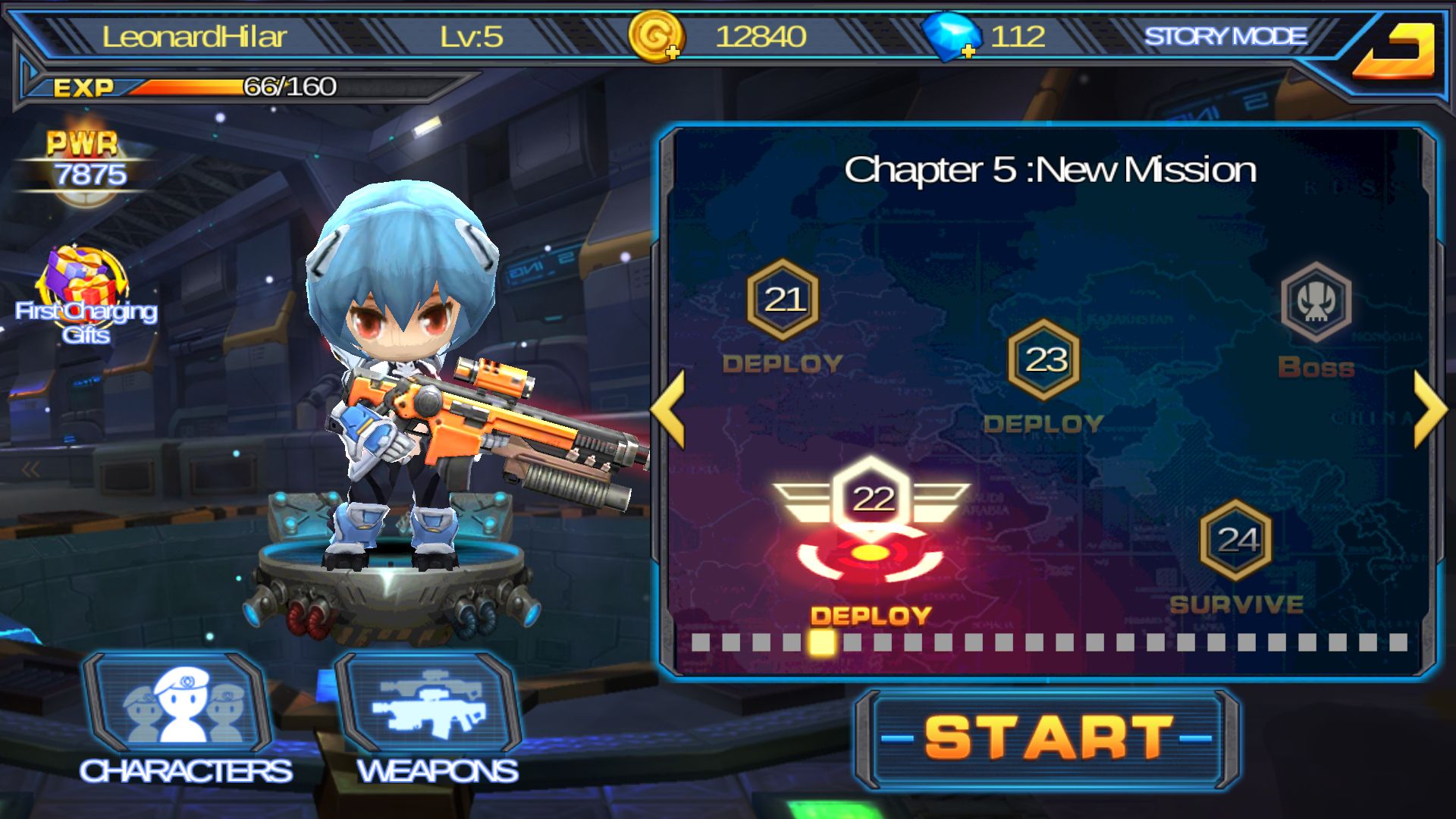 androidアプリ Guns X Zombies攻略スクリーンショット1