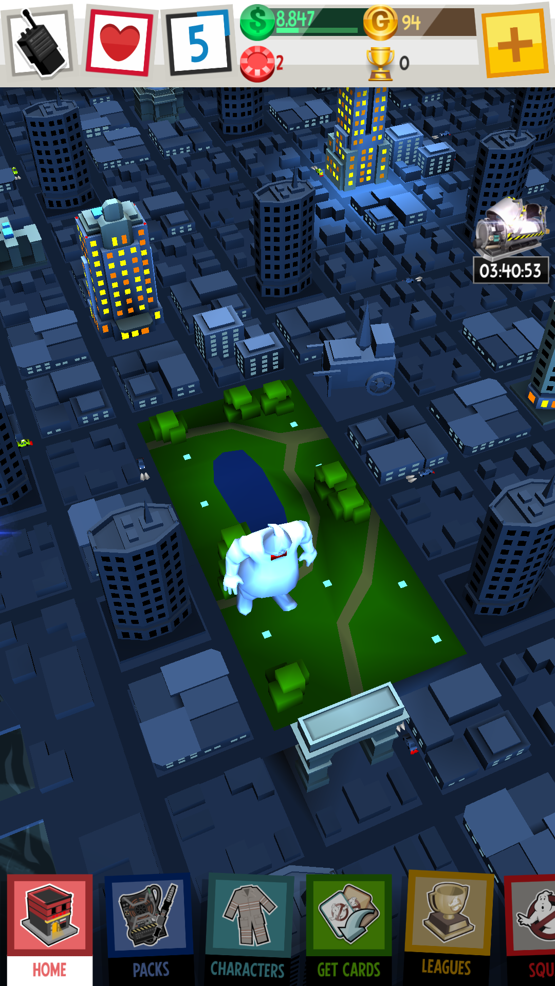 androidアプリ Ghostbusters : Slime City（ゴーストバスターズ）攻略スクリーンショット7
