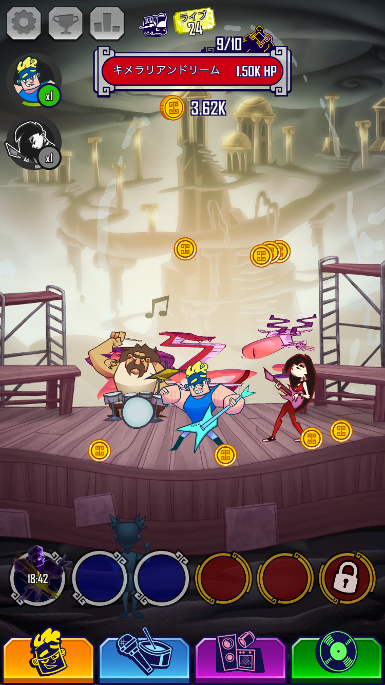 Rock Gods Tap Tour androidアプリスクリーンショット2