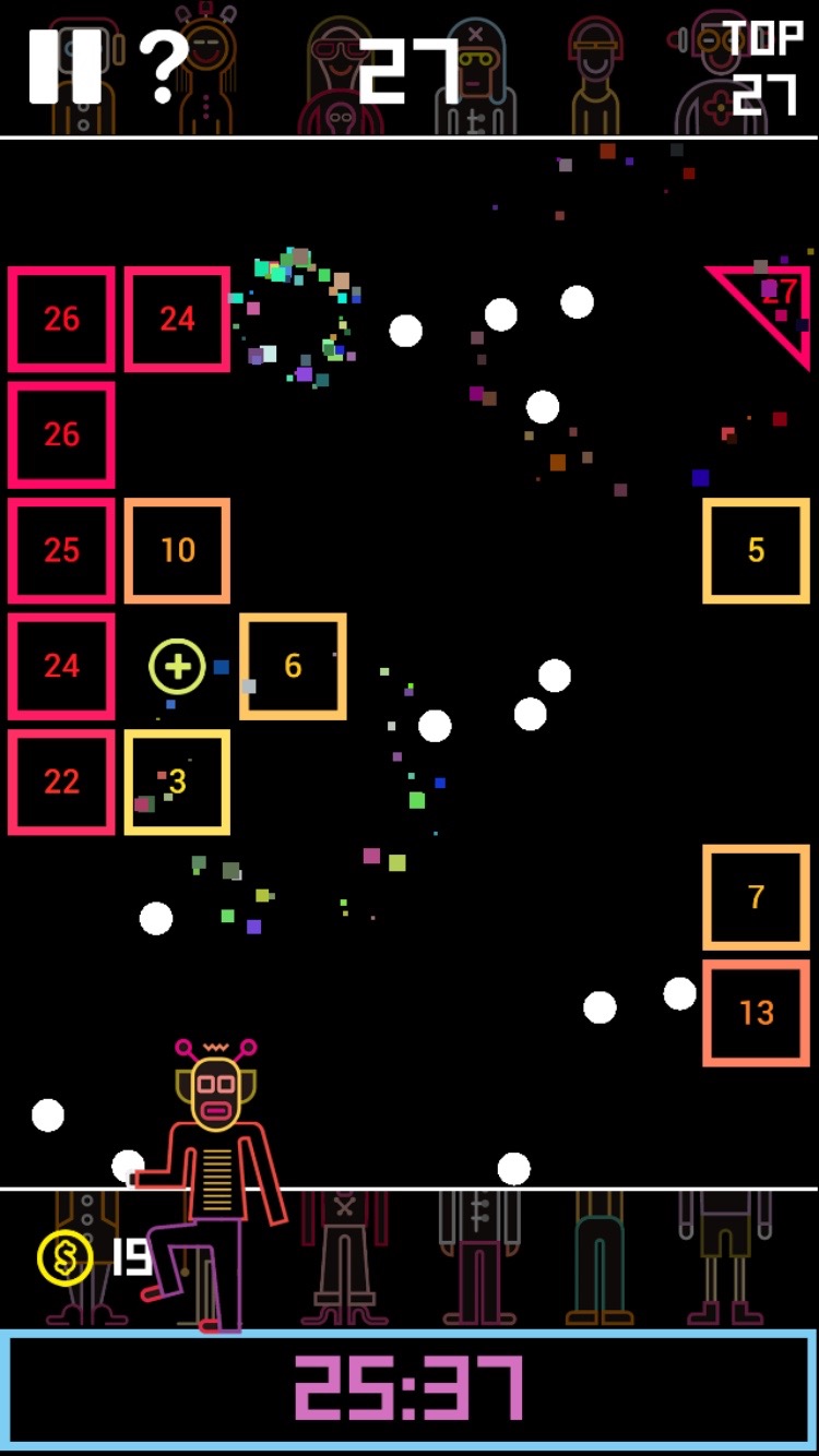 androidアプリ BBTAN攻略スクリーンショット5